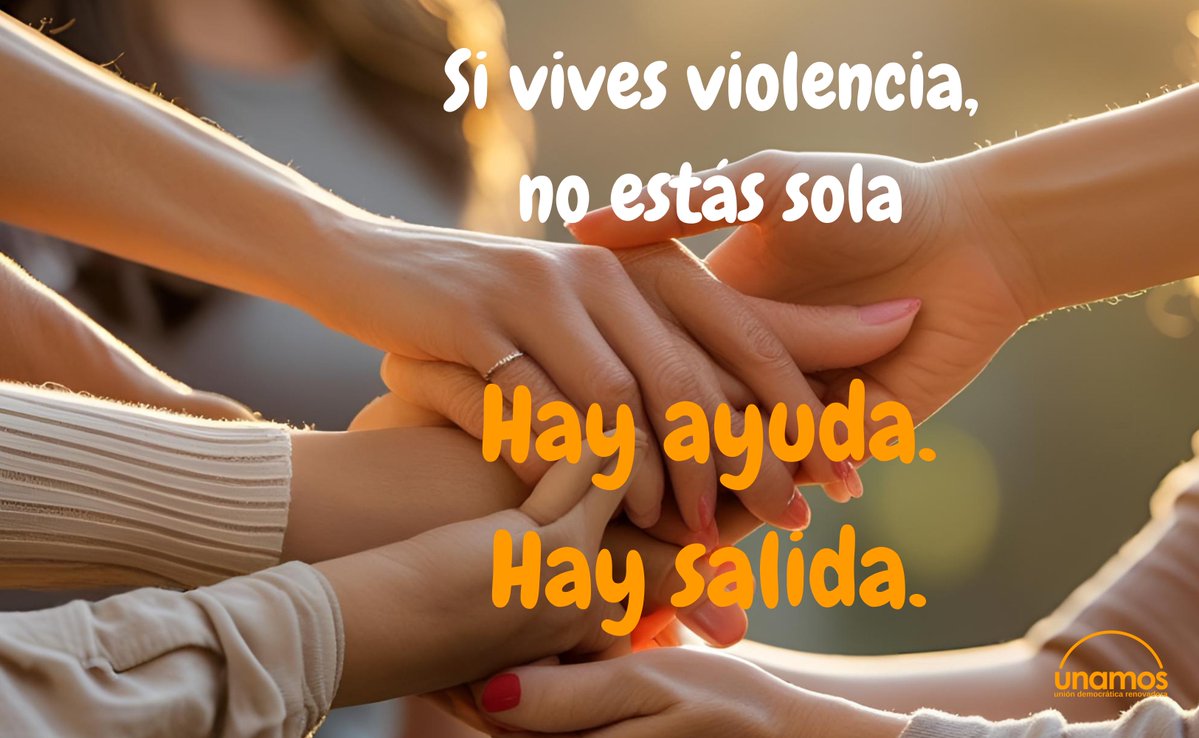 unamosnica's tweet image. La violencia contra las mujeres es una realidad dolorosa y extendida, pero es crucial recordar que, si estás viviendo violencia, no estás sola. Hay un camino lleno de apoyo y esperanza. Existen recursos dedicados, personas que te escucharán sin juzgar y profesionales capacitados…
