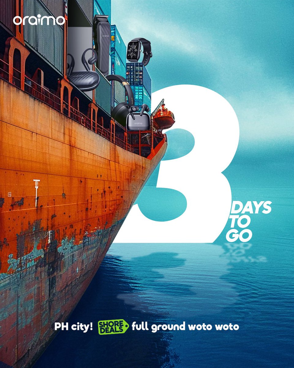 OraimoMate's tweet image. Port Harcourt, this delivery isn’t your regular. The next ‘Shore Deal’ is on the move-- can you guess what it is?🤔