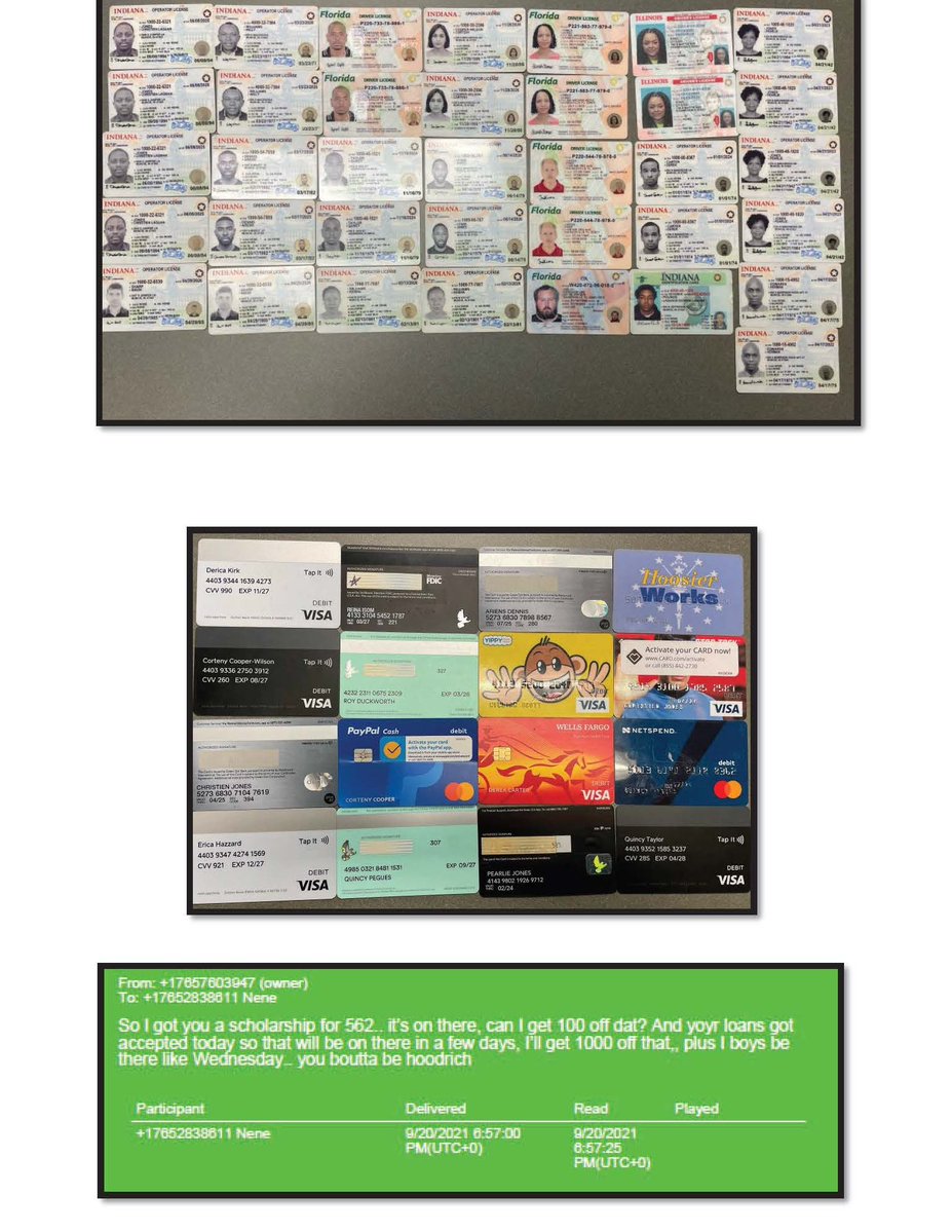 SDINnews's tweet image. Serial Scammer Sentenced to Federal Prison after Defrauding Department of Education out of More Than $930,000 in Financial Aid
🔗justice.gov/usao-sdin/pr/s…
@EducationOIG investigated this case.