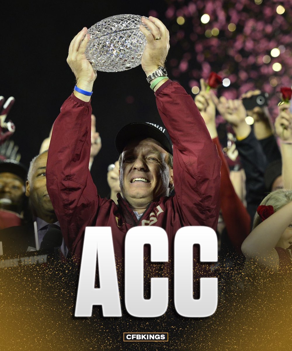 CFBKings's tweet image. The ACC Network announced this morning that 2013 National Champion head coach Jimbo Fisher will be joining ACC Huddle this fall.
Fisher will be a part of the pregame show that travels to the best ACC game every week, live from 10am-noon each Saturday on ACCN.