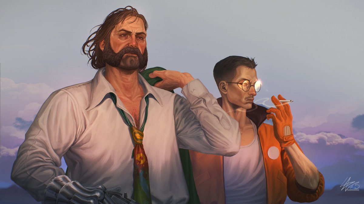 Disco Elysium #discoelysium #digitalart #art