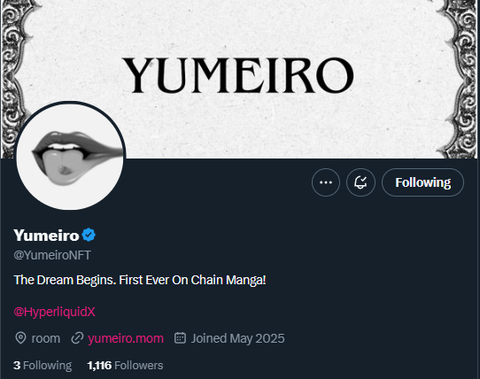 Icecoldmario's tweet photo. Another day , another @HyperliquidX Giveaway! 🎁

Giving away 3 GTD WL's spot of @YumeiroNFT 💦

To join: 👇

Drop your Hyperliquid (EVM) address.
Follow @YumeiroNFT &amp; @Icecoldmario 
Tag 2 friends.
Like &amp; RT.

Winners will be tag in the comsec within 24hrs. https://t.co/z216Xbbhsj
