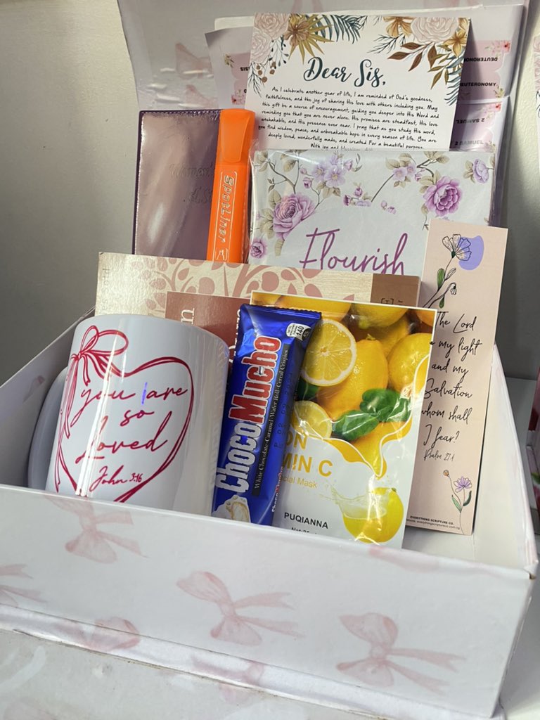 theescostore's tweet image. 1st August is Girlfriend’s Day, your girls deserve a gift from you💖
Celebrate girlhood and sisterhood by gifting them this devotional box.
Shop at a discounted price
59,900
Send a DM or shop from our website (link in bio)