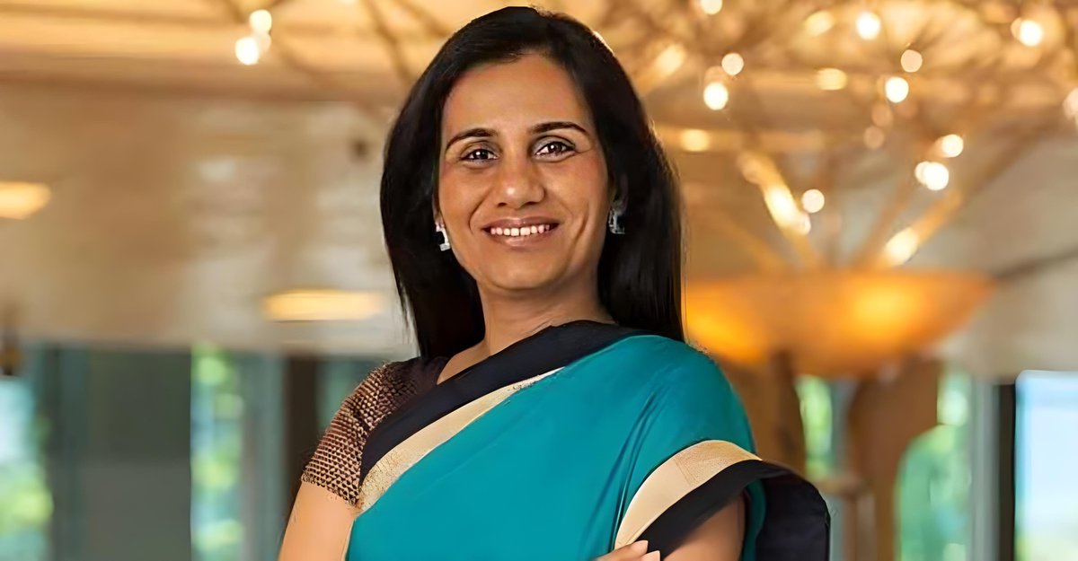 theskindoctor13's tweet image. She is Chanda Kochhar.
First woman to head a major private Indian bank; featured repeatedly in “Most Powerful Women globally” lists by Forbes, and Time; won several awards including Padma Bhushan.
Lekin Chanda ka mann bas itne me maan-ne wala nahi tha. She wanted more. So she…