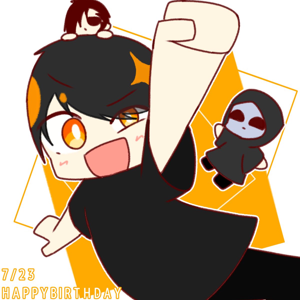 #たのあーと
Genkiさん誕生日おめでとうございます！！🥳🥳