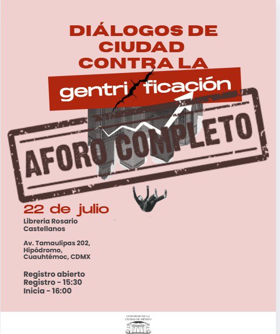 GPMorenaCdMex's tweet image. ¡Tenemos aforo completo en nuestro segundo foro de diálogos!
Gracias a quienes se registraron, y a quienes no alcanzaron en este recuerden que tendremos más espacios para poder dialogar.