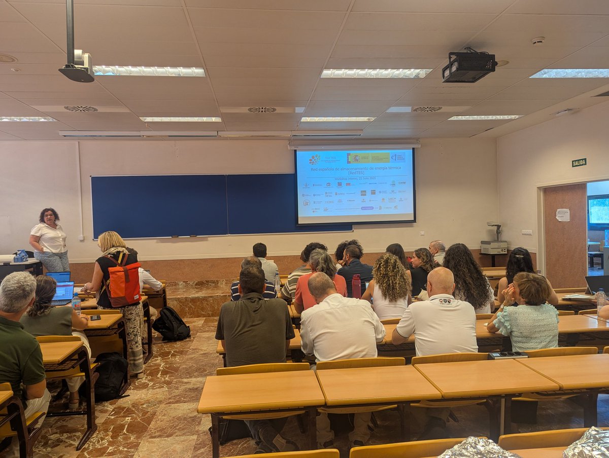 Red de Almacenamiento de Energía Térmica (Red-TES) tweet media