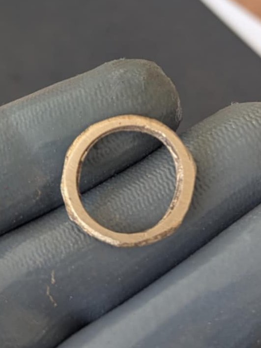 opab_'s tweet image. Le UP métier bijoutier se passe bien, j’espère que Madame sera contente ! 💍