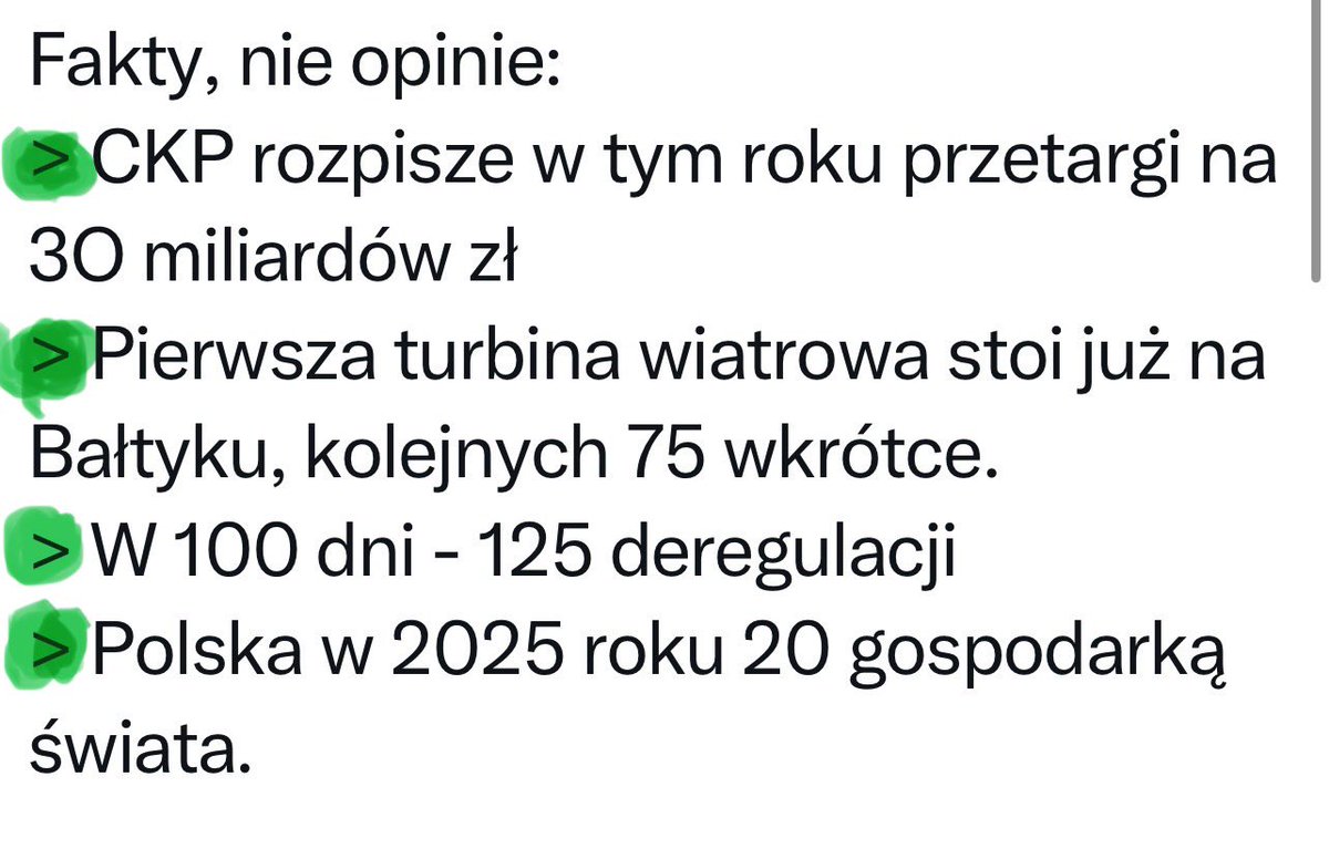 StGawlowski's tweet image. Po raz 17‼️
Informuję o osiągnięciach rządu @donaldtusk⤵️.
Liczą się tylko fakty💪✌️