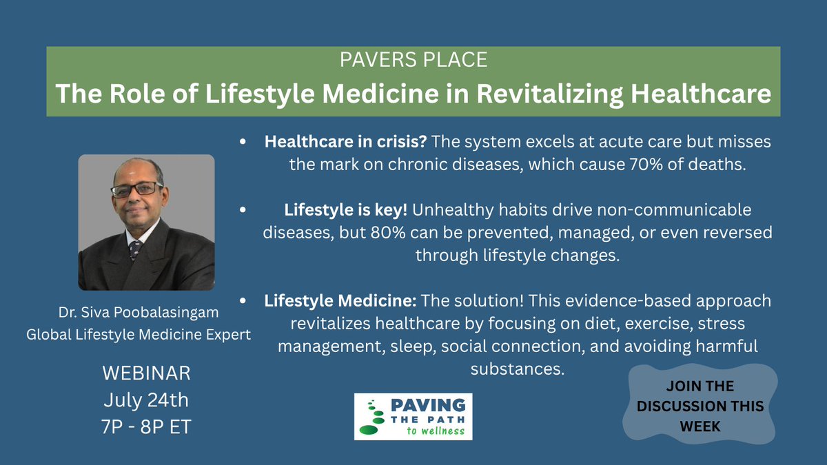 pavingwellness's tweet image. New dawn in healthcare! ✨ Lifestyle Medicine reduces costs, eases system burden, and improves well-being. Join us to learn more! bit.ly/PaversPlace

#HealthcareInnovation #FutureofHealth #LifestyleMedicine #wellness #PAVINGthepathtowellness #PAVINGwellness