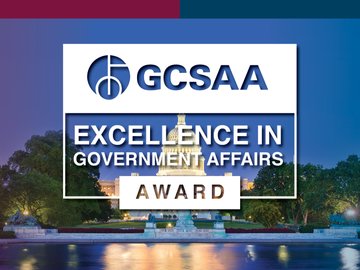 GCSAA's tweet image. Nominations are open for the Excellence in Government Affairs Award, which recognize outstanding advocacy or compliance. Submit your nomination by Aug. 15. gcsaa.org/who-we-are/abo…