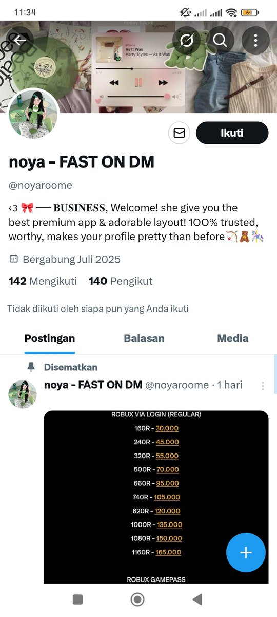 HELP RETWEET!

aman kan keliatan nya? aman dong ternyata zonk hahahaha 

#zonauang