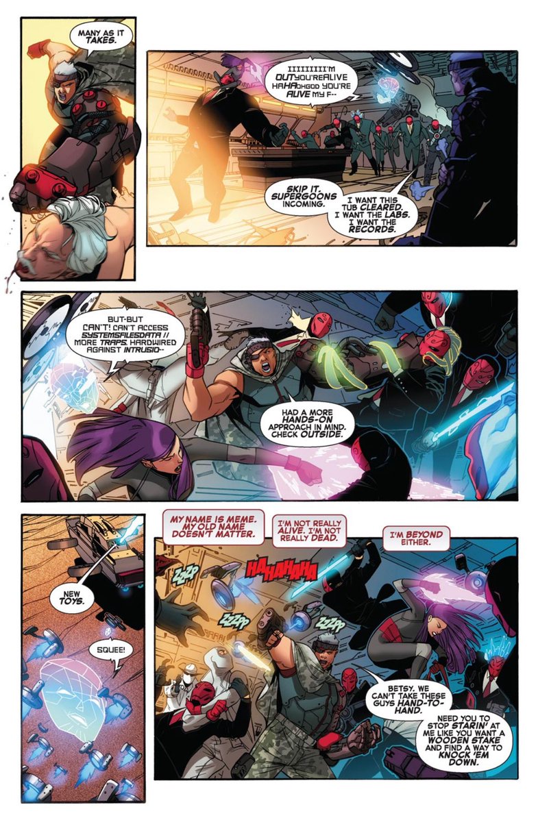 MentalMonarch's tweet image. “I strongly suggest you get down.”
X-Force #6 (2014)