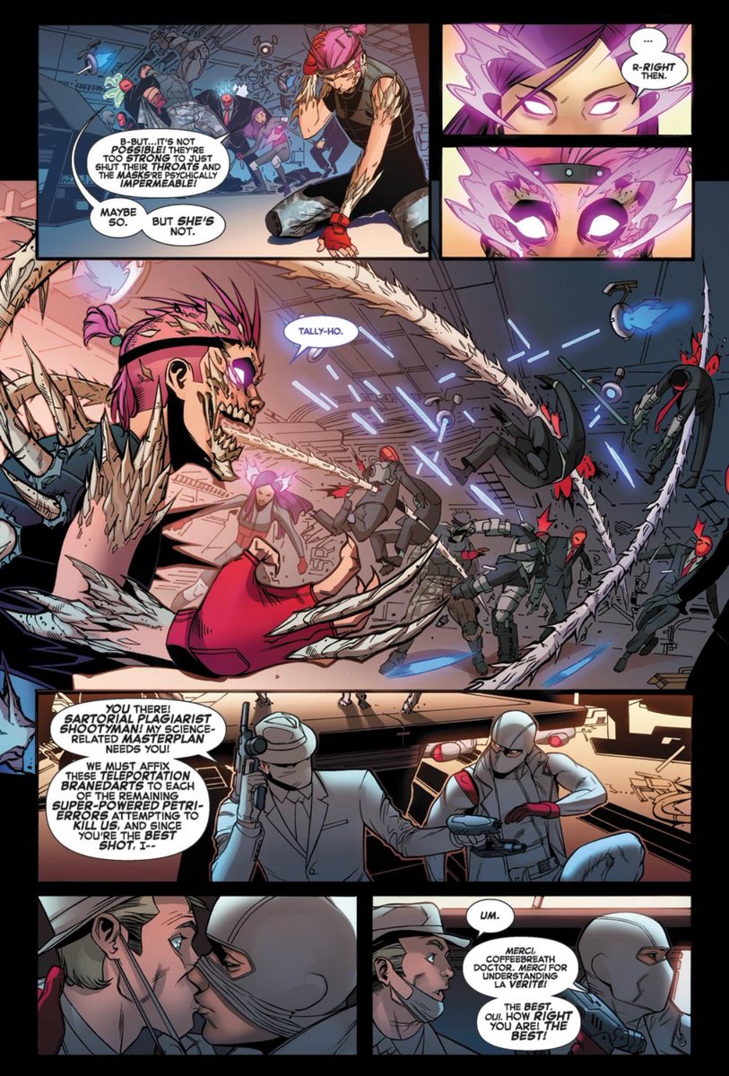 MentalMonarch's tweet image. “I strongly suggest you get down.”
X-Force #6 (2014)