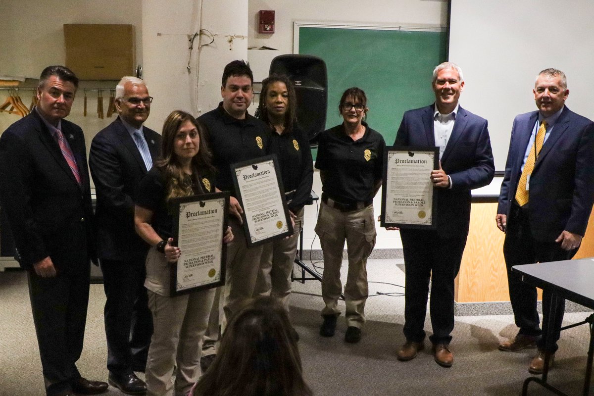 CountyExecBello's tweet image. During National Pretrial, Probation, and Parole Supervision Week we recognize the work of Public Safety staff and their commitment to our community. Thank you for making Monroe County a safer place.