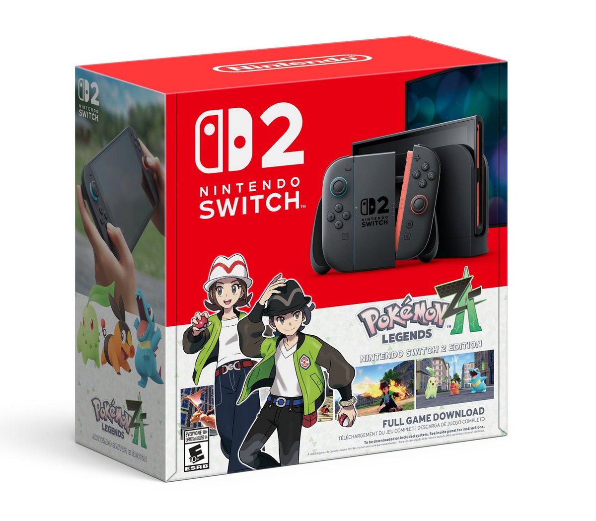 Nintendeal's tweet image. Pokémon Legends: Z-A Nintendo Switch 2 bundle revealed (available October 16) but it's not a special edition
Will include a "full game download" for Pokémon Legends: Z-A – Nintendo Switch 2 Edition
This console about to break every record in the books!