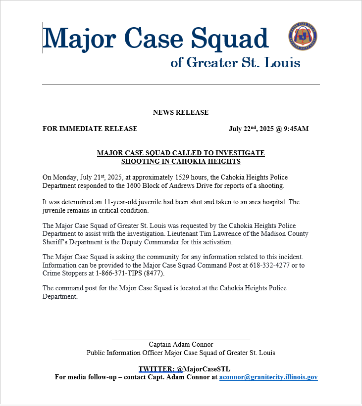 MajorCase St. Louis tweet media
