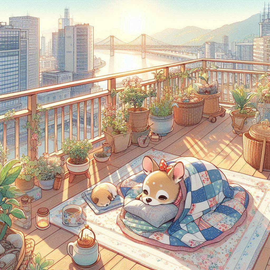 気持ちのいい朝だったので

I still want to sleep in the morning

#SOZO美術館
#sentakucup11