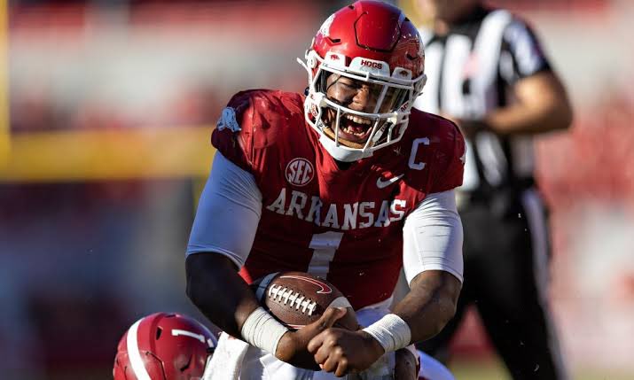 KaneiliusPurdy's tweet image. Blessed to receive a offer from the university of Arkansas 💯 @polk_way @H2_Recruiting @Andy_Villamarzo @CoachAG_3 @DylanOliver23 @Rivals