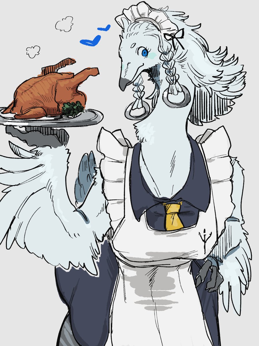 TLTO1910's tweet image. らくがき鳥メイド