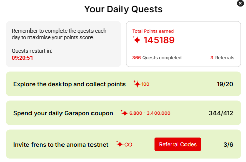 Gấp gấp flash GA 1 codes Anoma <a href="/anoma/">Anoma</a> 2 tiếng end : 

♻️Rule đơn giản : 

1⃣Follow <a href="/Lecter_XFinance/">Lecter 🟨</a> vs <a href="/ken_w3b3/">Ken 🌊</a> 

2⃣Like + cmt tag 3 người bạn 

3⃣Retw 

12h tối nay end nhé