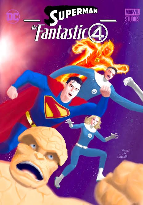 DC_MANIA's tweet photo. Há dois anos, tivemos o fenômeno _Barbenheimer_. Acho difícil repetir algo assim. Mas seria incrível se Marvel e DC lançassem algo como um 'Superfantástico' que causasse um impacto parecido. Acredito que poderia ser outro grande evento como _Barbenheimer_ foi em 2023." https://t.co/YMfk8vmjSR