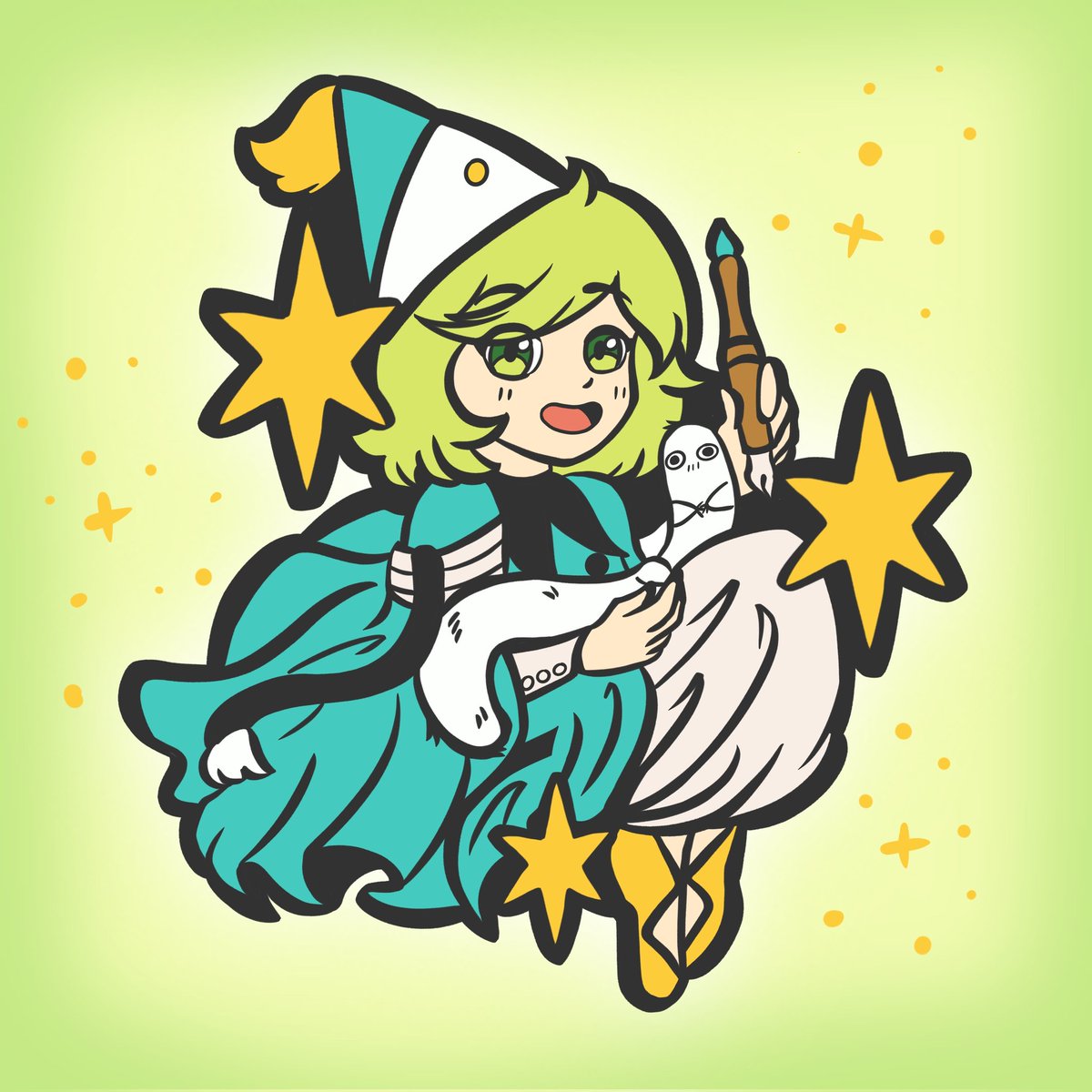 SnowMonkeyArts's tweet image. Happy 9th anniversary Witch Hat Atelier! 🥰
#Δ帽子 #WitchHatAtelier #Coco #WHA