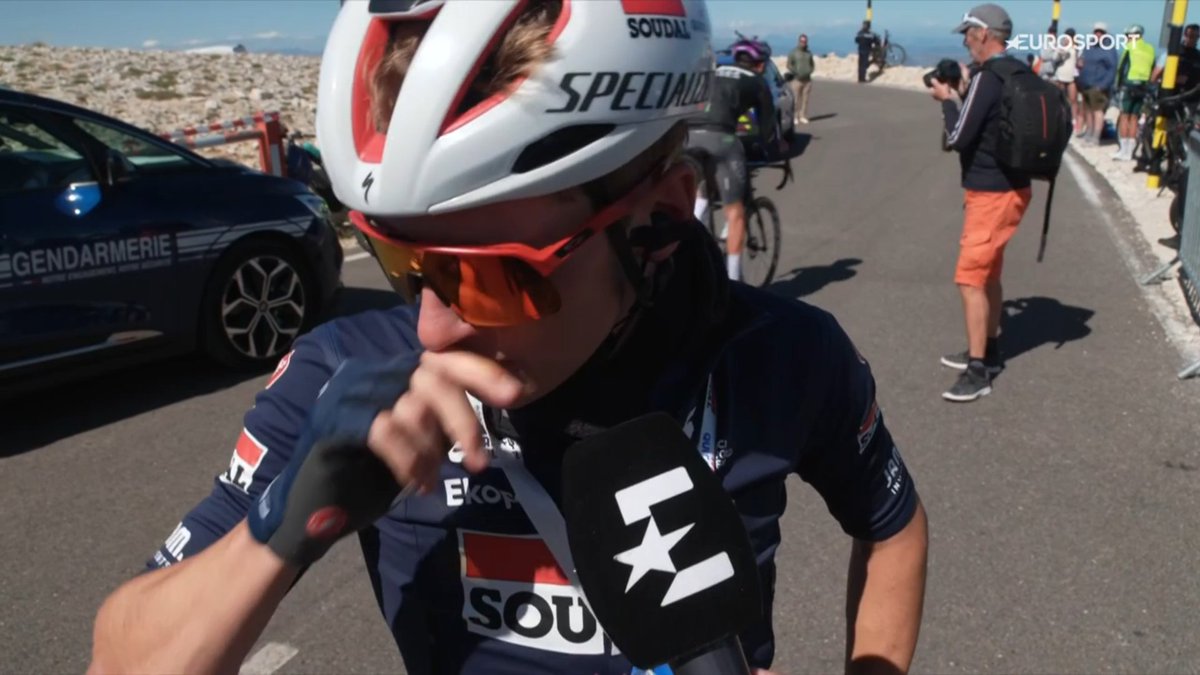 Ilan van Wilder, en larmes : "Je suis tellement content !On a vraiment eu des journées de merde (avec Remco), on s'est repris. On a montré qu'on était capable, on a eu des critiques comme quoi on était pas assez fort. Allez vous faire foutre, on gagne sur le Ventoux !" #TDF2025