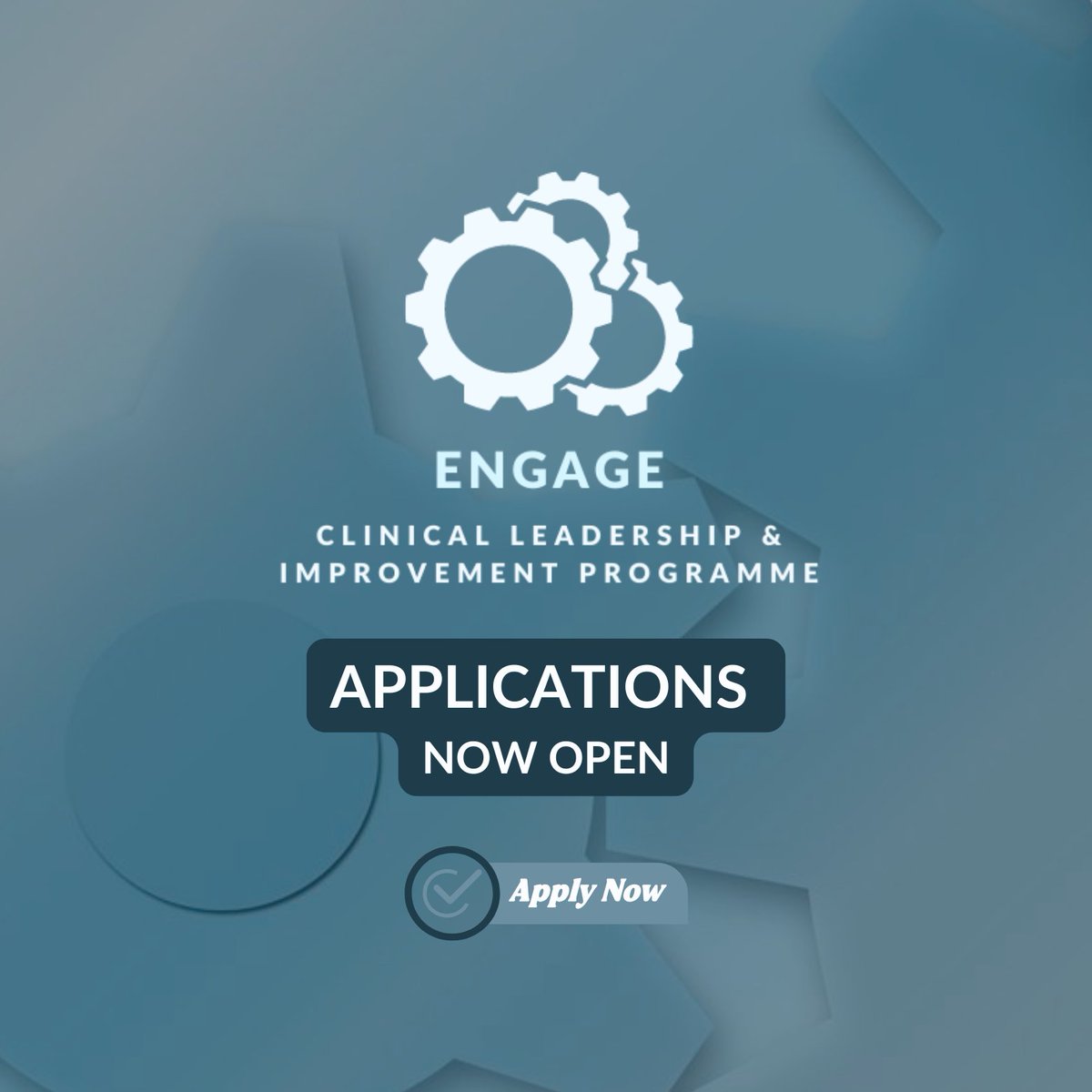 _NIMDTA's tweet image. π’ Applications for the 2025/26 Engage Clinical Leadership and Improvement Programme are now open! π
Click on the link below for further information and to apply!
π tinyurl.com/4rt7rz6t
#Engage #ValuedTrainees