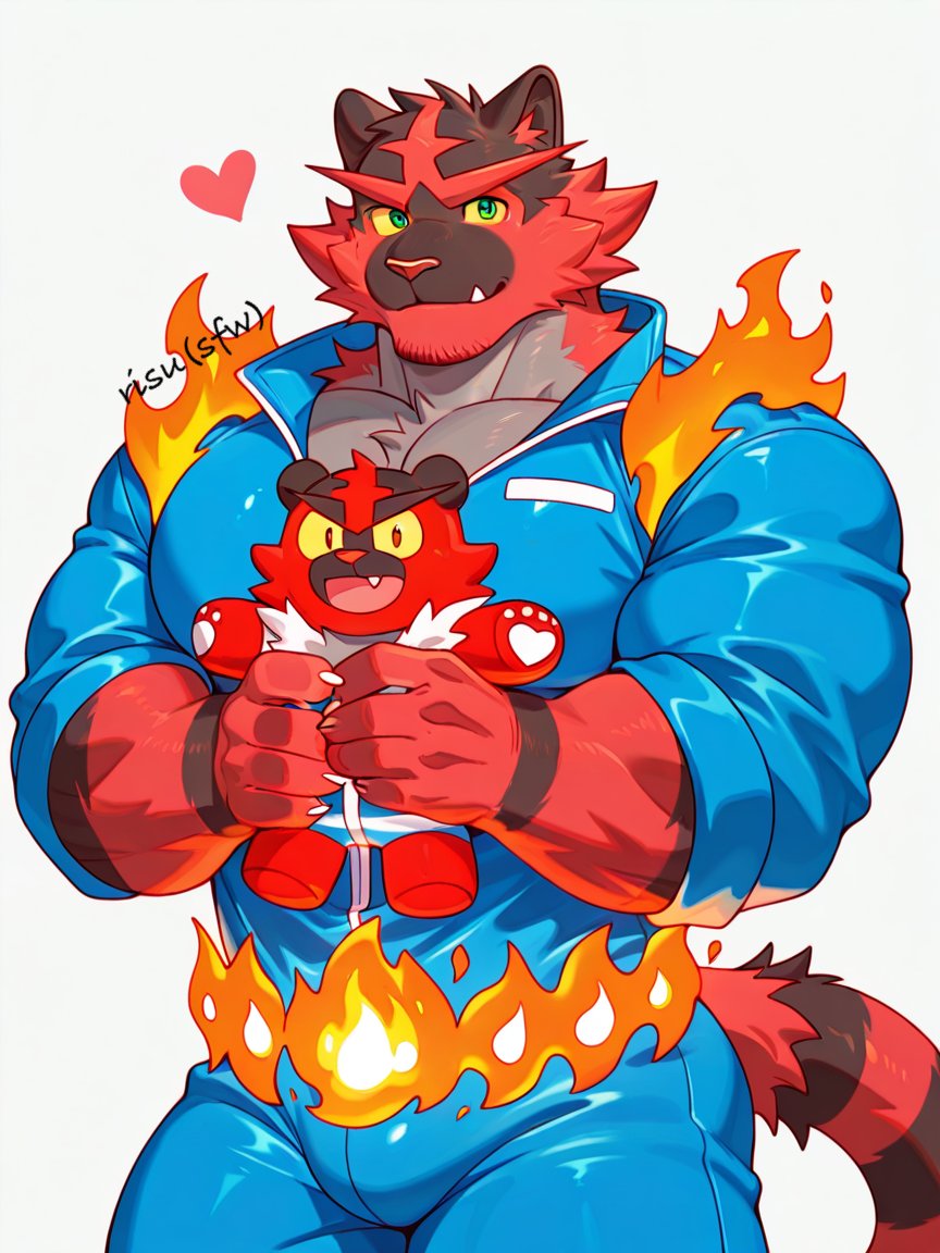 #furry #anthro #furryarworks #Pokemon #incineroar