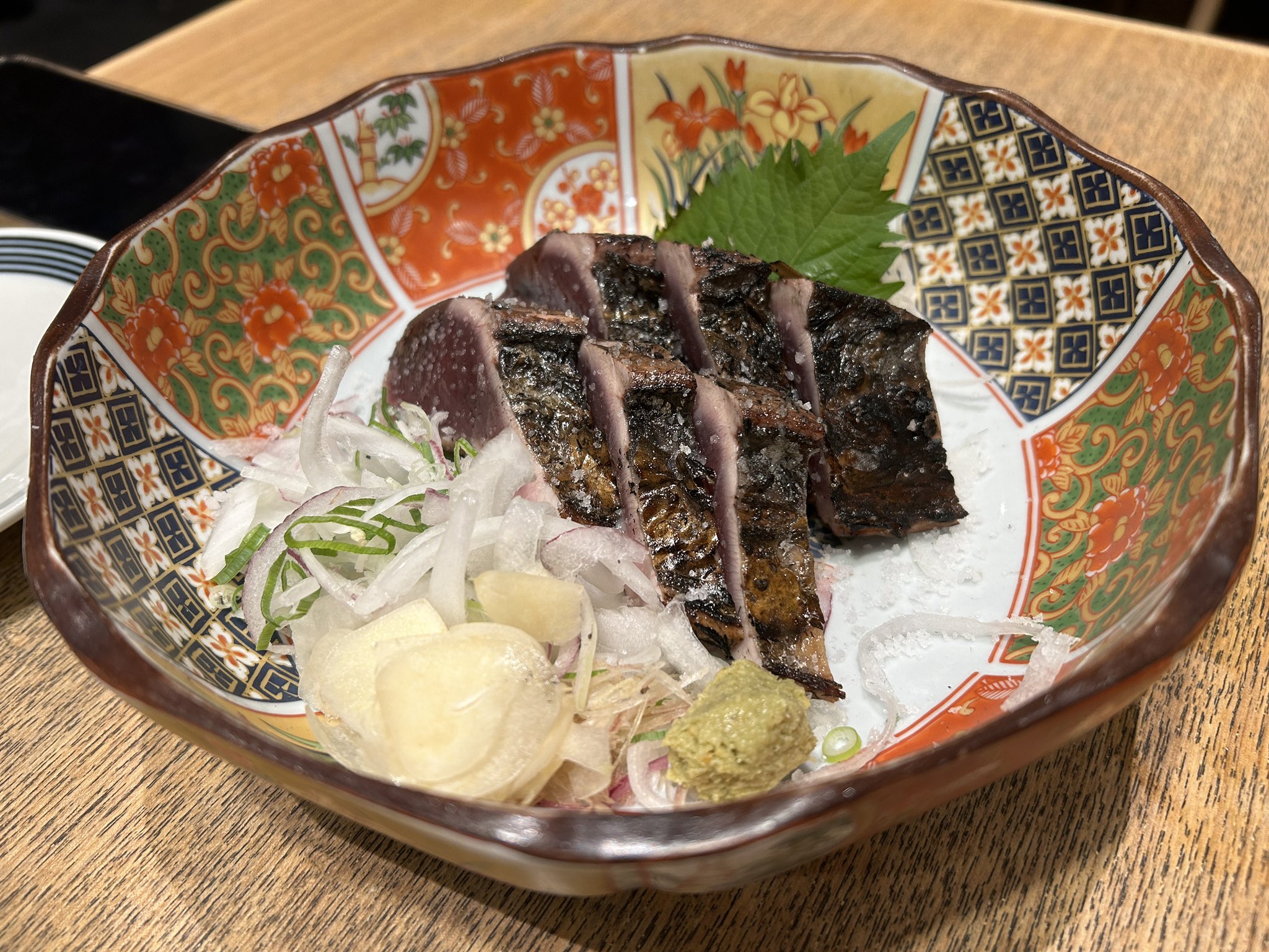 クリームソーダカツオ かつおがおいしい季節です🍁 あっさりとした春の初かつおも良い