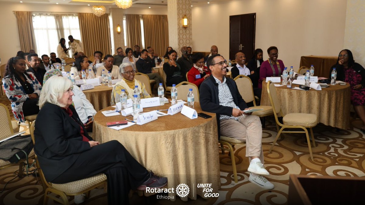 Rotaractethio's tweet photo. Learning, growing and serving together

#RotaractEthiopia #RotaryEthiopia #MakeItHappenD9212 #UniteForGood https://t.co/tXeuOP0PLa