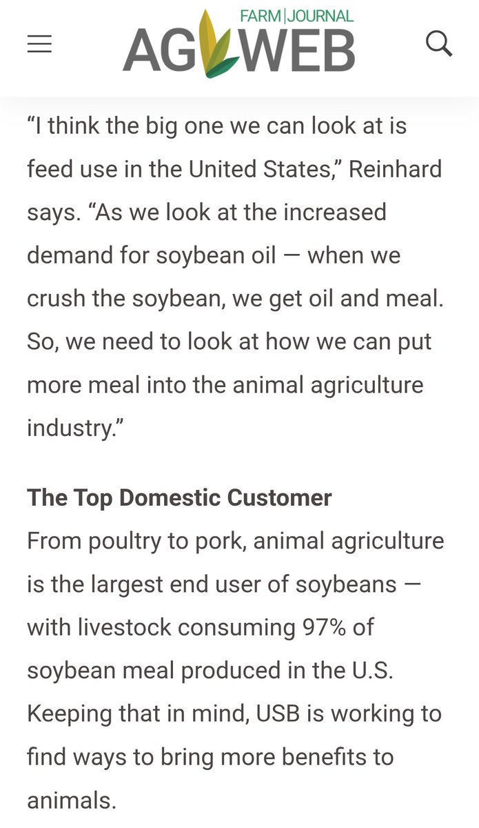 VeganPostMortem's tweet image. "Silly vegoons, how many animals die for your soy?"
My soy? I think you meant - your soy. share.google/HD5Hceq08CDW0G…
