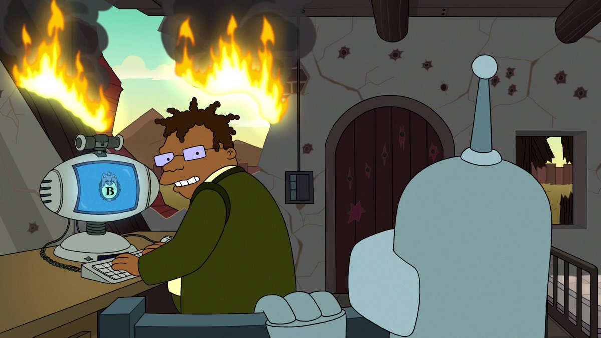 QuotesFuturama's tweet image. 15 years ago today saw the first broadcast of Lethal Inspection!
#Futurama #OTD