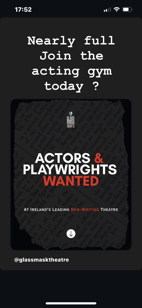Rex Ryan (@rexryan89) on Twitter photo Last call actors and playwrights - go to <a href="/glassmaskdublin/">Glass Mask Theatre</a> for info on our summer workshops Last call actors and playwrights - go to <a href="/glassmaskdublin/">Glass Mask Theatre</a> for info on our summer workshops
