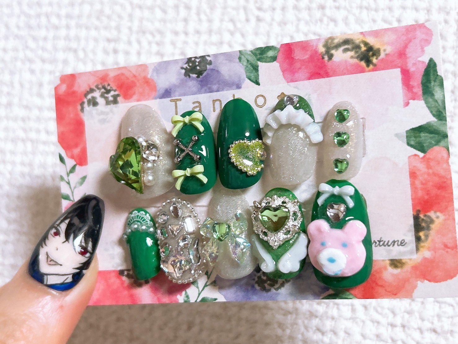 tanbo☽・:*オーダーネイル (@tanbo_tuki_) / X