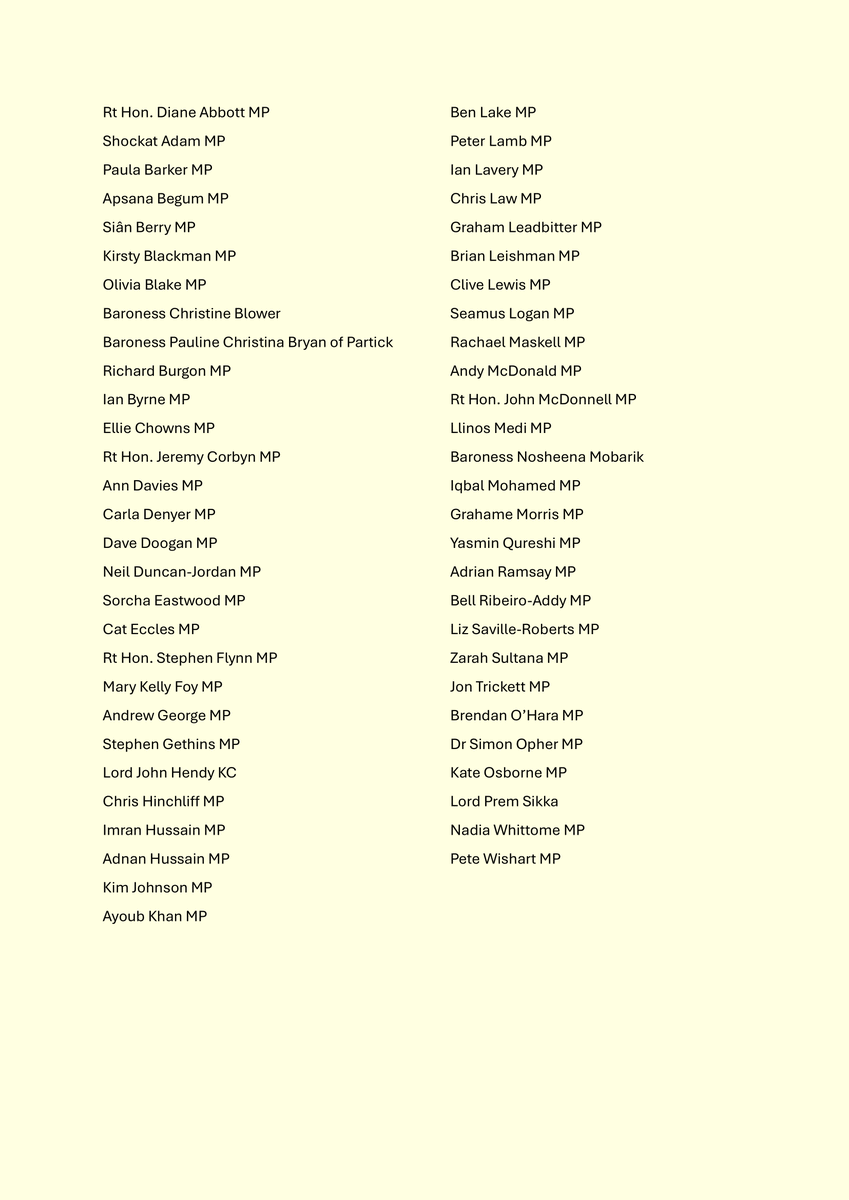 switherdenMP's tweet image. I have written a letter to the Foreign Secretary and Business Secretary, supported by @CAATuk and co-signed by 56 MPs/Lords, calling for an arms embargo on Israel and transparency into export controls. We should not arm a state involved in the indiscriminate killing of civilians.