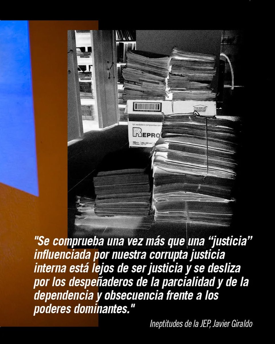 LuzMBernalParra's tweet photo. Para entender la importancia de acompañarme  HOY delante de la JEP - Bogotá a las 11 am os invito a leer este artículo: 

AMNISTÍA DE FACTO. Luz Marina Bernal Parra, el devenir de una lucha contra la impunidad
https://t.co/Sqc2epFxQG https://t.co/48kQgWwqTu