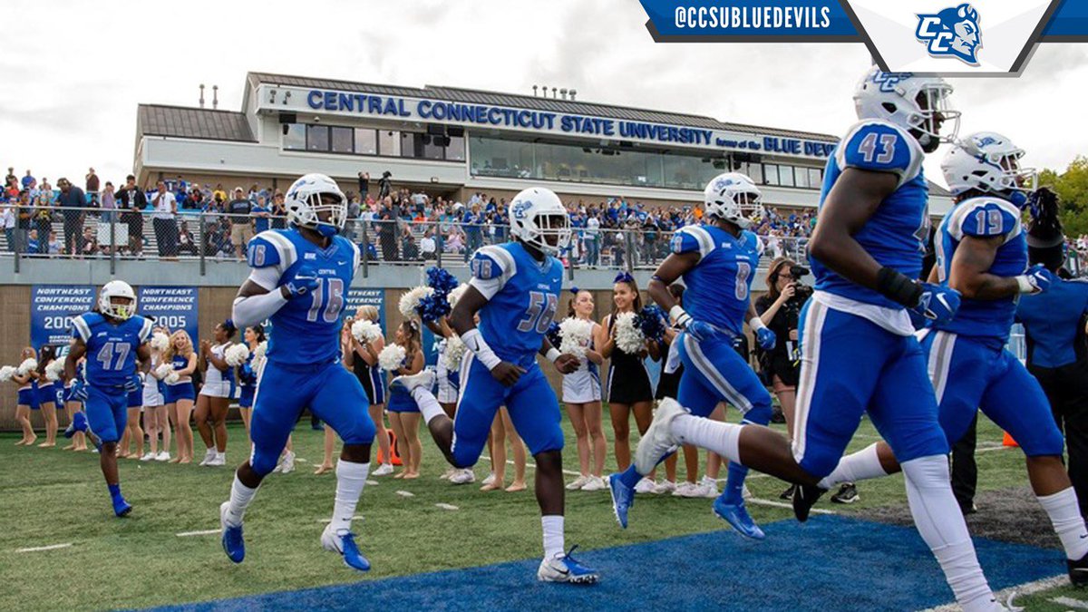 After a great camp and call with <a href="/Coach_Gel/">Caleb Gelsomino</a> and <a href="/Coach_Mershman/">Coach Aaron Mershman</a>, I’m blessed and excited to say that I have received my first offer to play football at Central Connecticut State University! 
<a href="/ccsu_fb/">CCSU Football</a> 
<a href="/Abbott_Burrell/">Abbott Burrell</a> 
<a href="/coach_spinnato/">Coach Spinnato</a> 
<a href="/CRHFootball/">Choate Rosemary Hall Football 🐗</a> 
<a href="/chapibic/">Mark Chapman</a> 
<a href="/brendancahill_/">Brendan Cahill</a>
