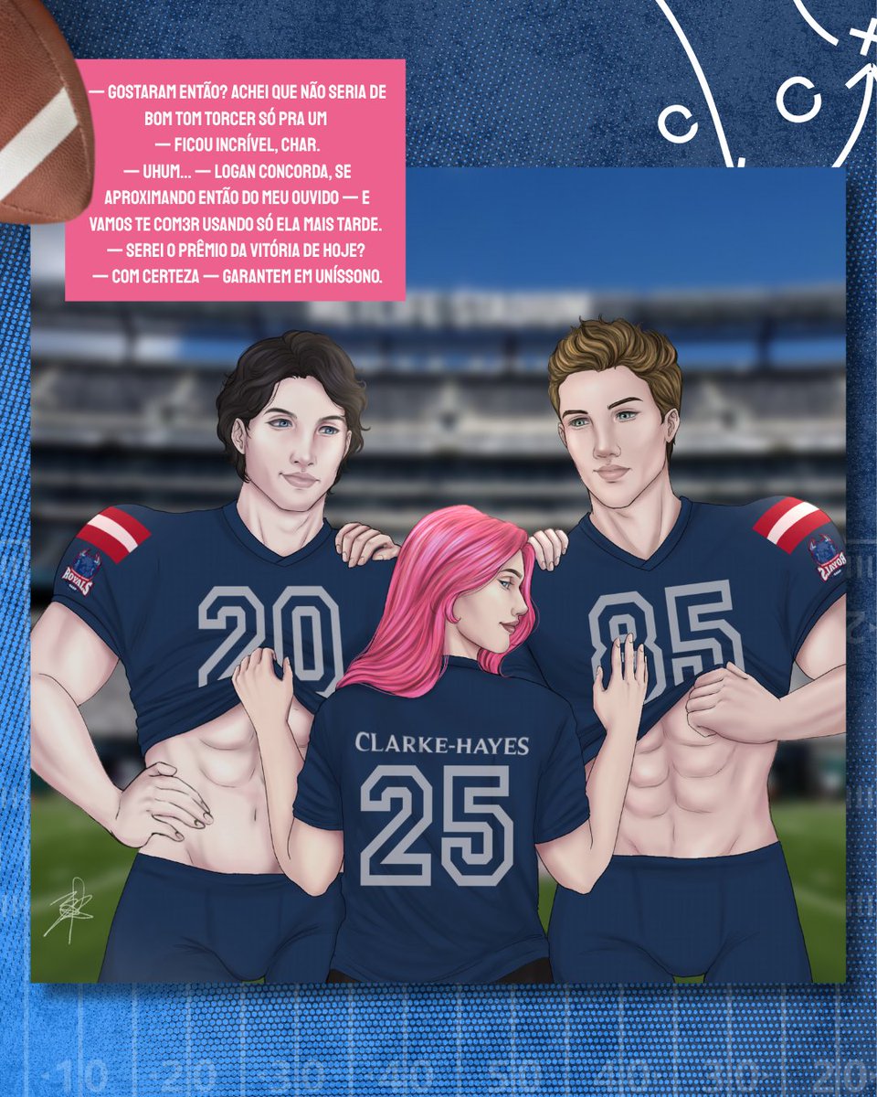 katsanchesaut's tweet image. Finalmente veio ai!!!!!! Primeiro essa ilustra nova pois amo muito mimar vocês, né? 💅
Agora sobre o Bônus: são duas cenas extras, capítulo 32 e 33, inseridos ai no meio do livro. Se não aparecer pra você, siga as instruções dos stories que postei na rede vizinha!