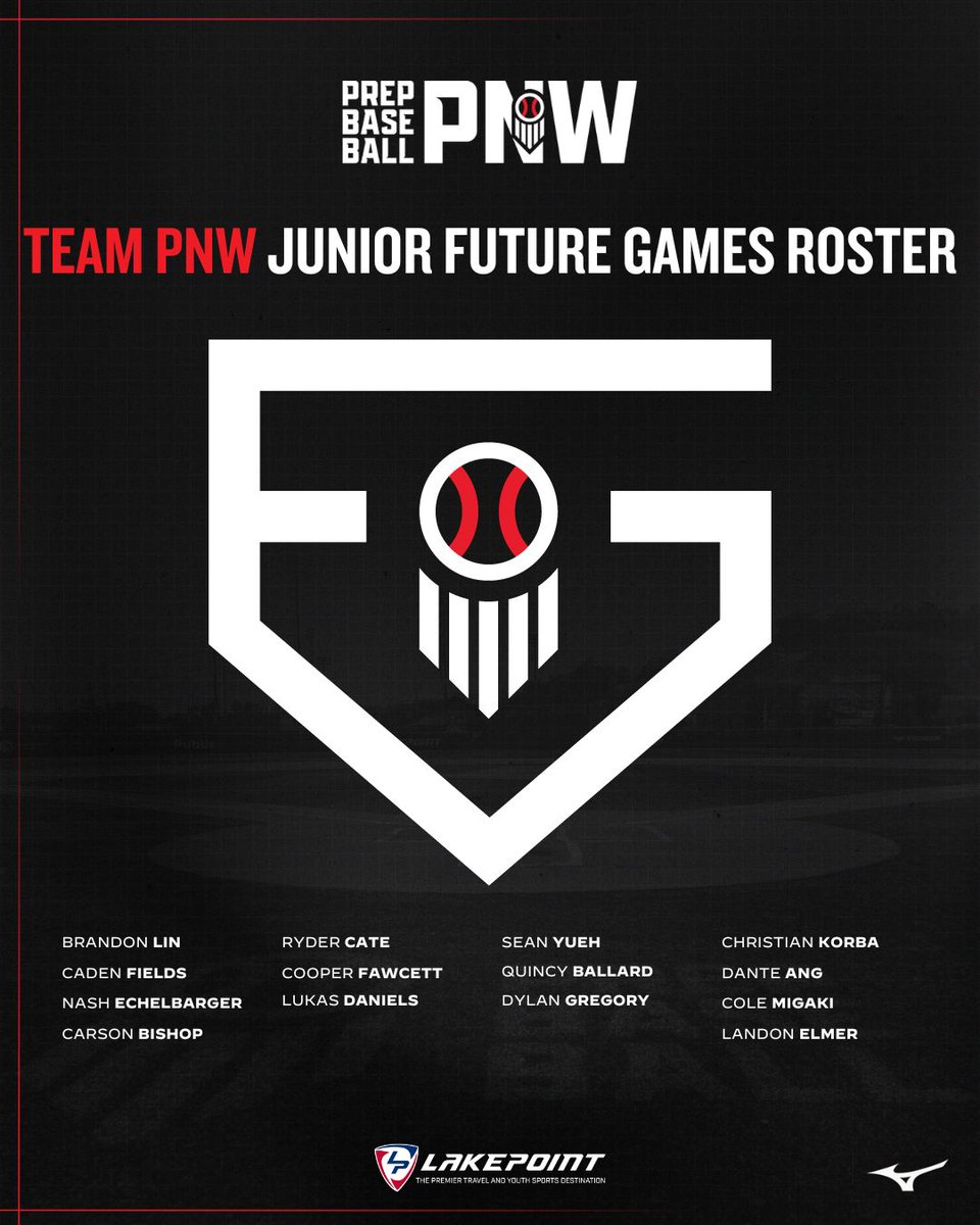 PrepBaseballWA's tweet image. Future Games week is HERE โผ๏ธ
Stay tuned throughout the week for all Future Games content from #TeamPNW starting with the Senior Future's workout and first game today