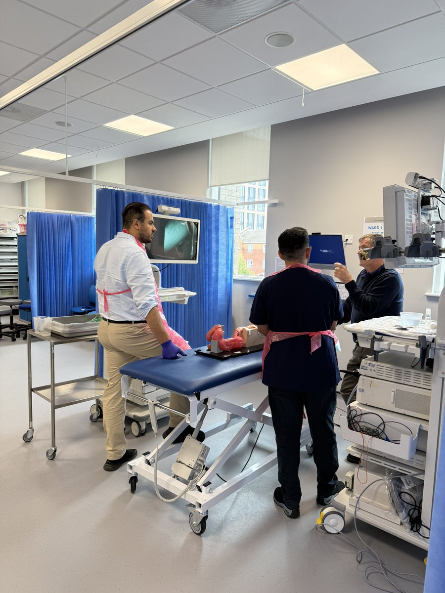 EndoscopyWest's tweet image. Day 1 of our Basic Skills in Upper GI course! @LJMU thank you to our teaching faculty Dr Alistair Makin & Scott Hambleton for delivering another expert-led day!
Looking forward to day 2 tomorrow at Royal Liverpool Hospital!