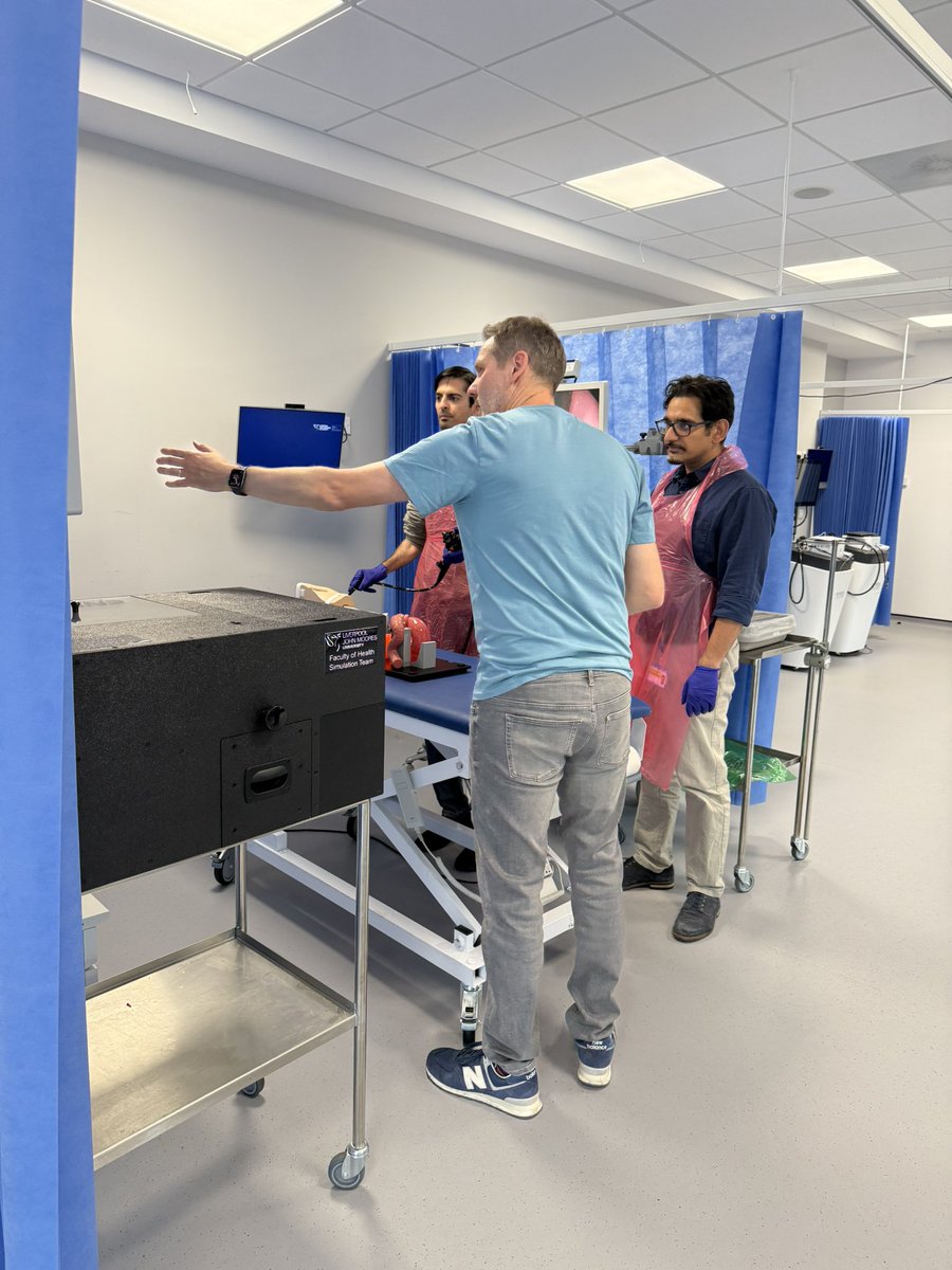 EndoscopyWest's tweet image. Day 1 of our Basic Skills in Upper GI course! @LJMU thank you to our teaching faculty Dr Alistair Makin & Scott Hambleton for delivering another expert-led day!
Looking forward to day 2 tomorrow at Royal Liverpool Hospital!