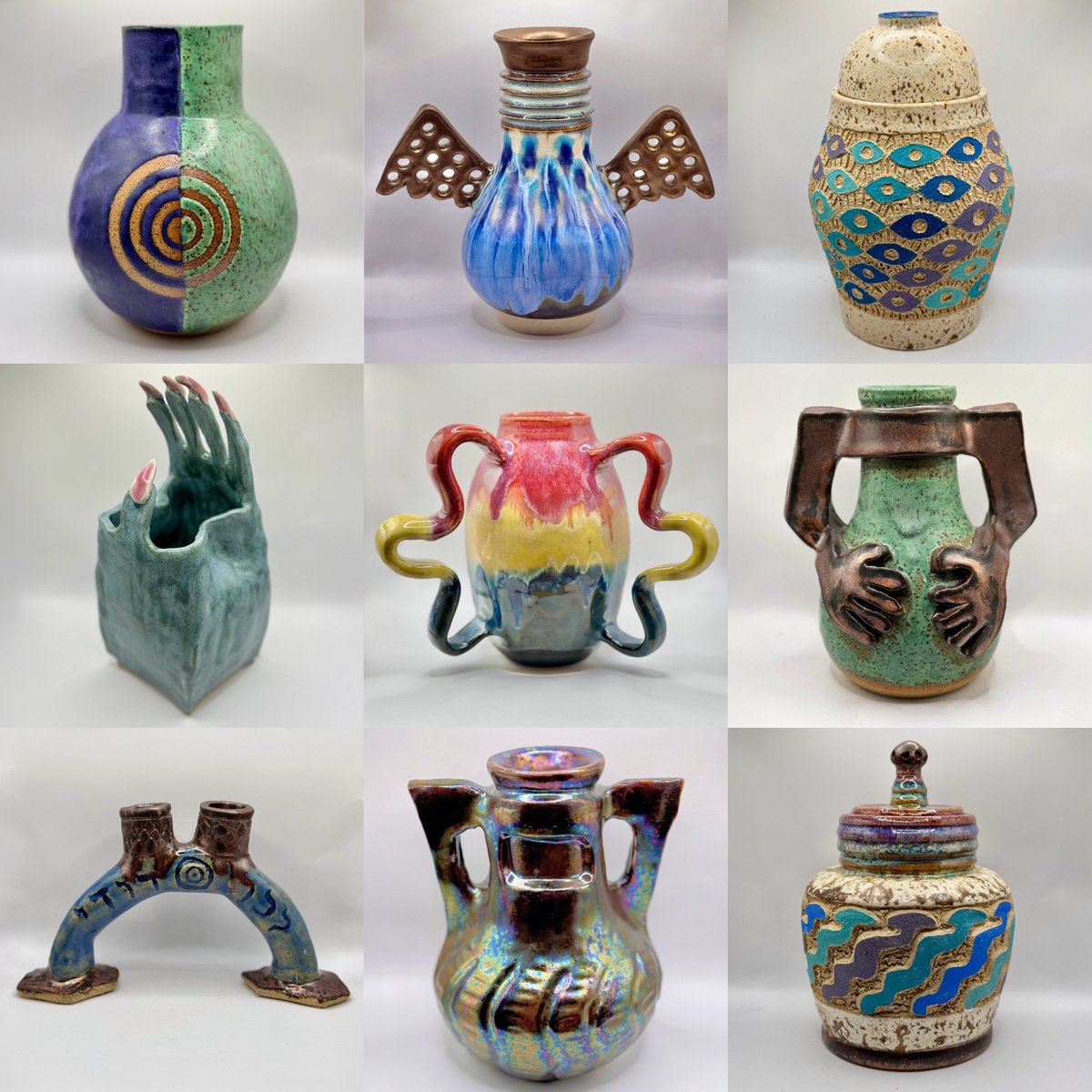 For the past two years I have cultivated a deep and soul-quenching passion for making ceramics.

Forevermore my work will dance the divide between clay and information!