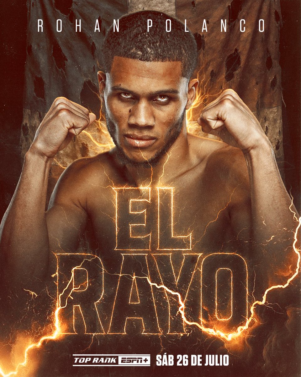 trboxeo's tweet image. EL RAYO DOMINICANO ⚡️🇩🇴
@RohanPolancoBox pelea este 26 de julio en la cartelera #ZayasGarcia. ¡No te lo pierdas!