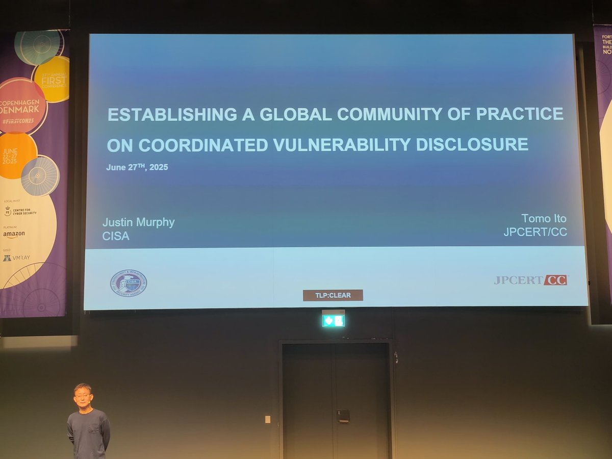 CDA_tg's tweet photo. 1/5
We were at #FIRSTCON25 and the #NATSCIRT conference in #Copenhagen, June 2025 🇩🇰
As part of the @ecowas_cedeao  #ISAC project supported by the @UEFrance  and Germany’s @AuswaertigesAmt , CDA joined the global @CSIRT  community for a week of collaboration and knowledge sharing https://t.co/HmZIvM2cTp