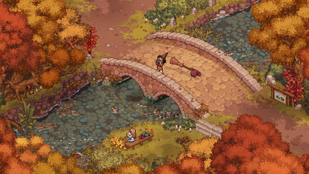 Fall🍂
Witchbrook
#pixelart #Chucklefish #indiegame