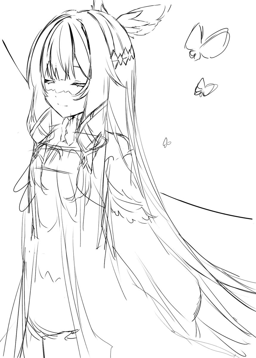 xxoxx_01a's tweet image. ラフ