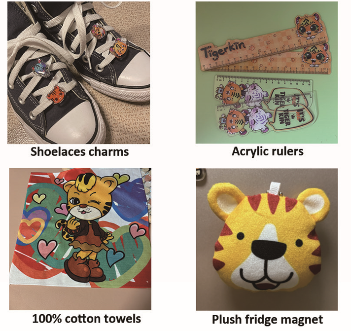 GiftsTigerkin's tweet image. These are all the items we launched recently. Which items are you like? 

#socks #charms #bells #standee #ruler #custommerch #manufacturer #customstuff #animemerch #tigerkin