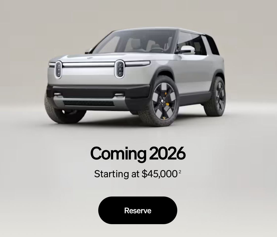 Hilbe's tweet image. Based on Rivian unveiling the new R1 model year in June 2 years in a row now - model year 2025 in June 2024 and model year 2026 in June 2025 - can we expect a model year 2027 announcement in June of 2026?
The reason I ask is because the timing would be right after R2 customer…